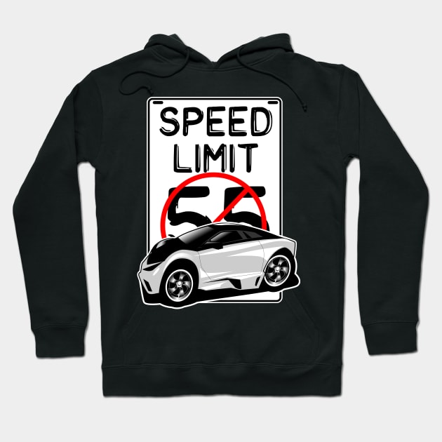 Lambo No Limit Hoodie by Spikeani